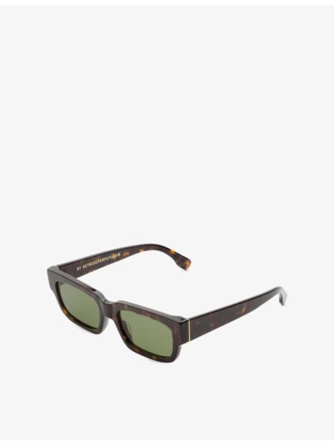RETROSUPERFUTURE Roma 3627 Square-Frame Tortoiseshell Acetate Sunglasses
