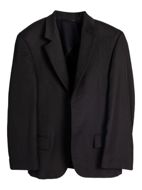 BALENCIAGA padded-shoulder blazer