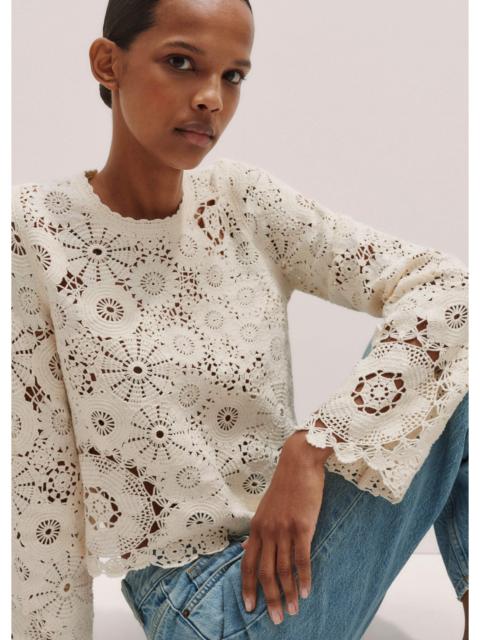 ME+EM Crochet Stitch Box Sweater
