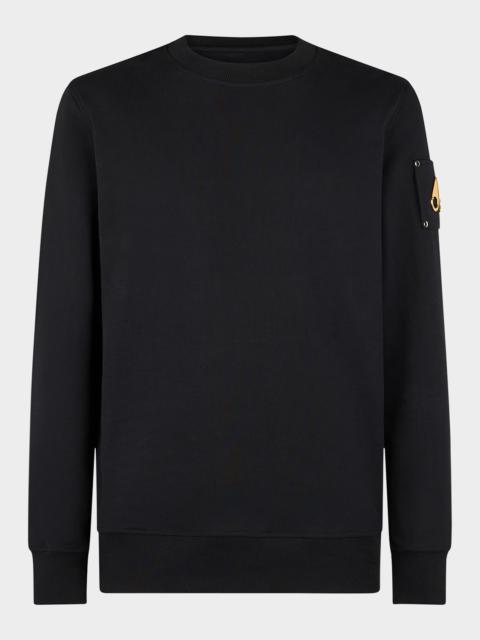 MOOSE KNUCKLES Men & apos;s Snyder Metal Logo Sweatshirt