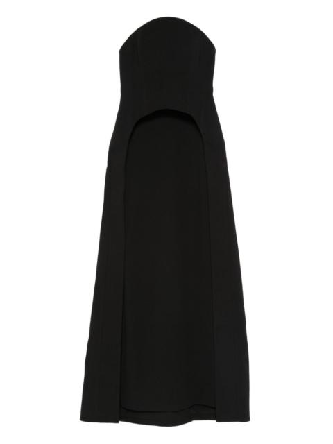 SOLACE LONDON Vi strapless maxi dress