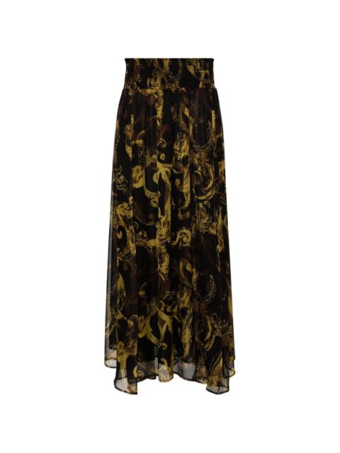 Watercolour Couture long skirt