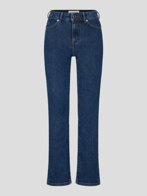 BOGNER Julie 7/8 flared fit jeans in Denim blue