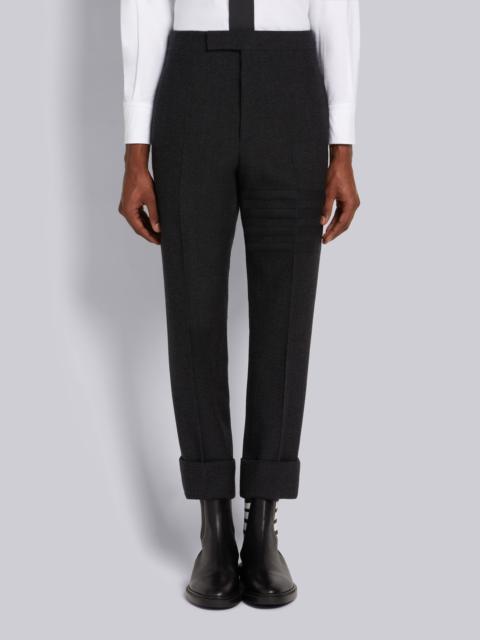 Thom Browne Dark Grey Thornproof Wool 4-Bar Classic Backstrap Trouser