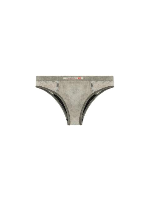 Diesel UFPN-DENIM-LACE-BIKINI-BRIEF