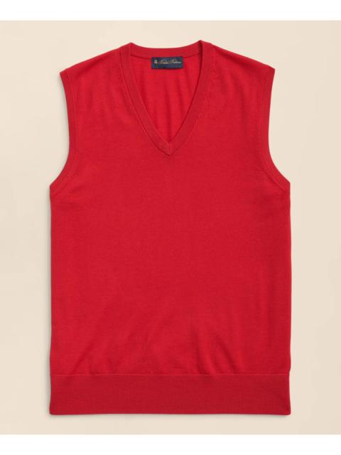 Brooks Brothers Ultimate Merino Wool Sweater Vest