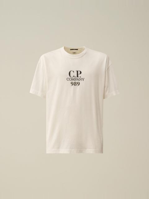 C.P. Company 20/1 Jersey Boxy Logo T-shirt