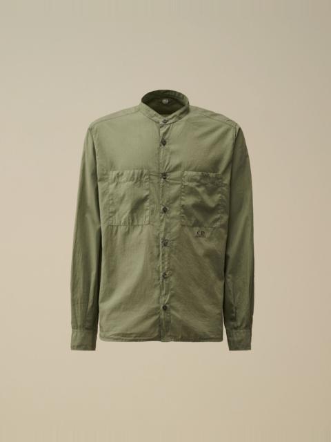 C.P. Company Light Mussola Banded Collar Shirt