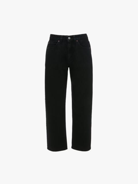 Victoria Beckham Exclusive Bernie Relaxed Jean In Washed Black