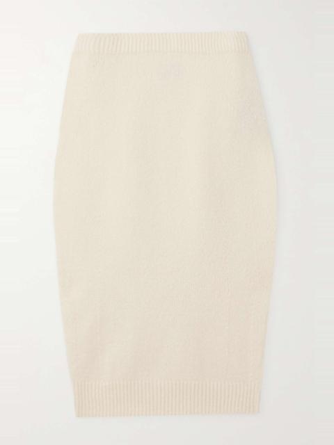 Cotton-blend skirt