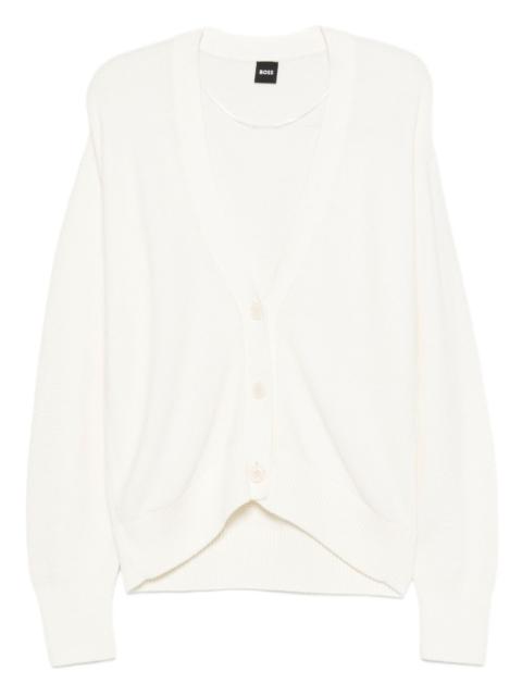 BOSS button-front cardigan