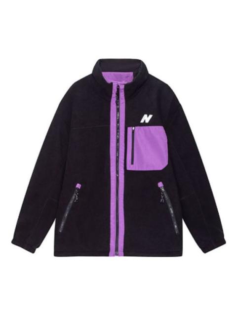 New Balance New Balance Contrasting Colors Polar Fleece Jacket Purple 6DB4U123-PUR