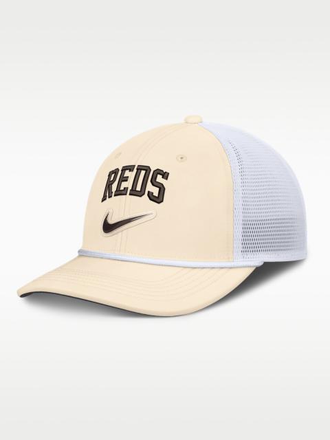 Nike Cincinnati Reds Rise Men's Nike Dri-FIT MLB Trucker Adjustable Hat