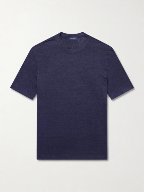 THOM SWEENEY Linen-Blend T-Shirt