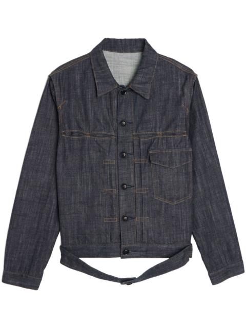 Y's button-up denim jacket