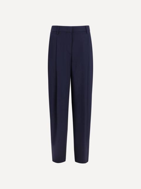 GIORGIO ARMANI Pleated silk Pants