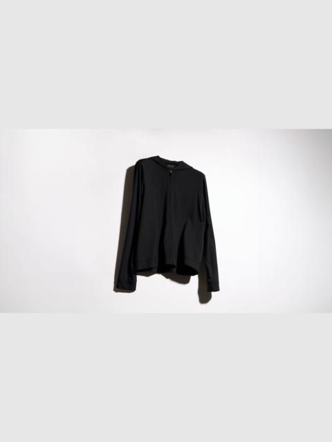 GUCCI Soft rayon jersey zip jacket