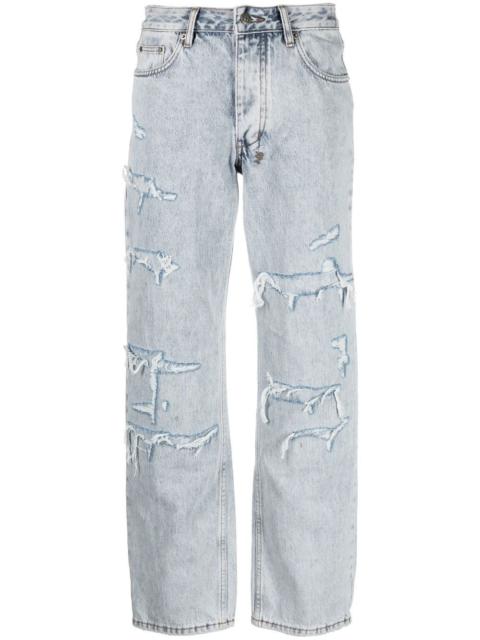 Ksubi Brooklyn Muse Repair straight-leg jeans