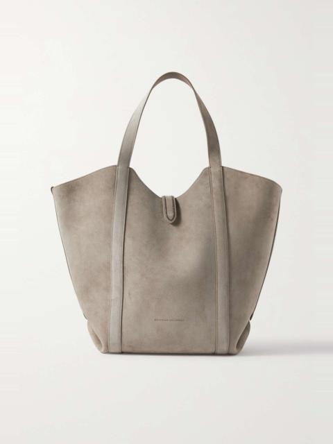 Brunello Cucinelli Large suede tote