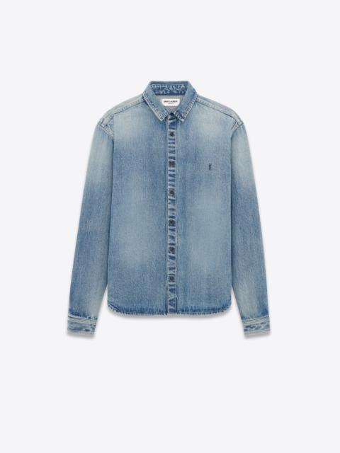 cassandre shirt in beach blue denim