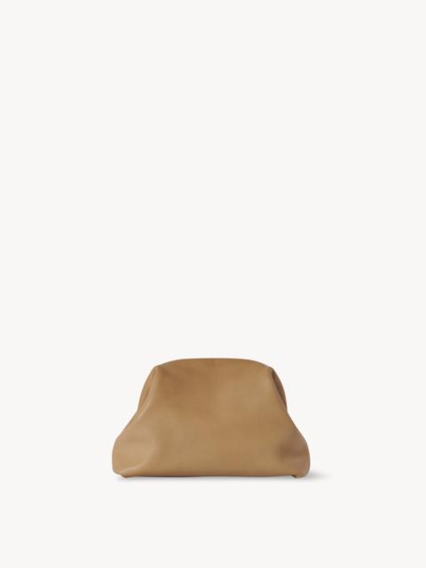 The Row Mira Clutch in Leather