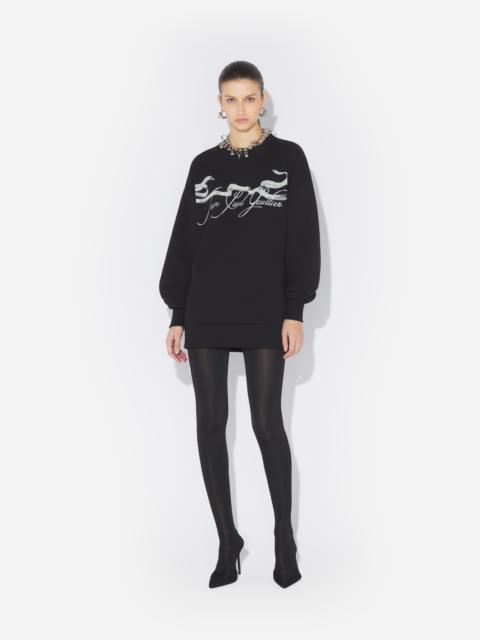 Jean Paul Gaultier THE BLACK “TATTOO RUBAN” SWEATSHIRT