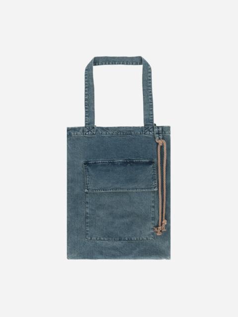 Song for the Mute Flap Pocket Tote Bag Blue