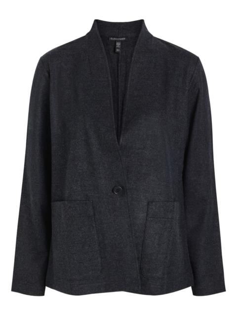 EILEEN FISHER pocketed single-breasted jacket