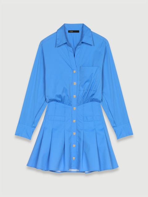maje Short shirt dress