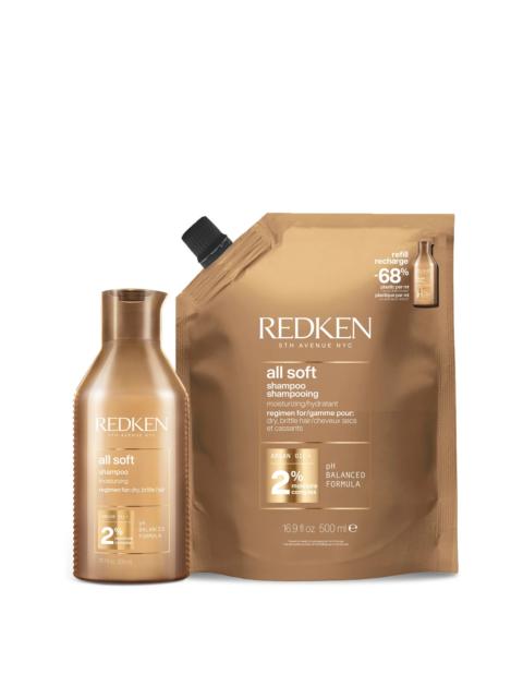 Redken All Soft Shampoo & Refill Duo