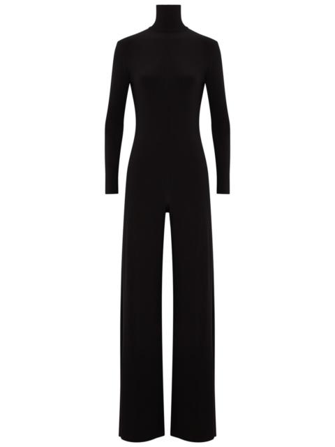 NORMA KAMALI Roll-neck stretch-jersey jumpsuit