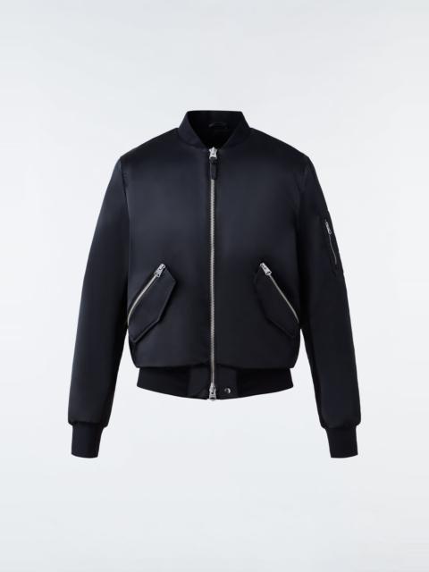MACKAGE RAGNAR Satin bomber jacket