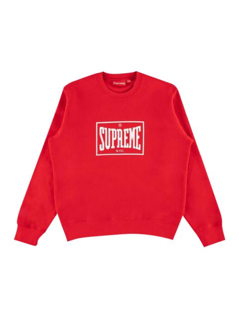 Supreme Small Box Long-Sleeve Tee 'Bright Orange