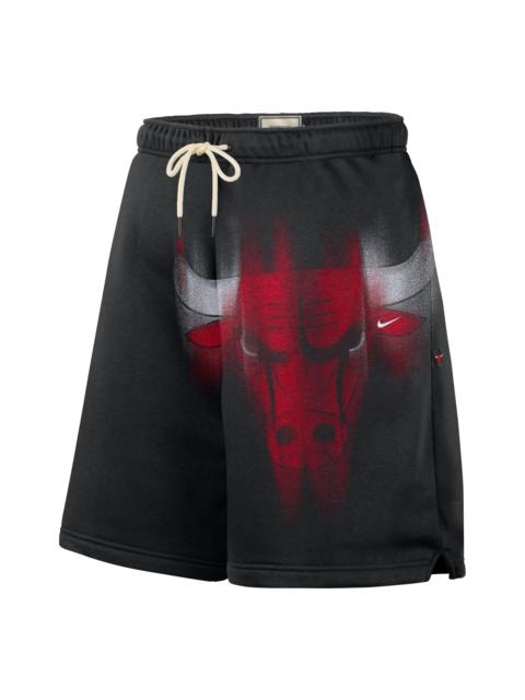 Nike Nike Chicago Bulls Standard Issue Fleece Shorts 'Black White' IO9100-010