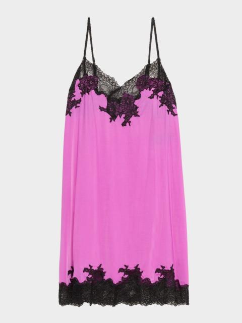 KIKI DE MONTPARNASSE Dahlia Scalloped Lace Bandeau