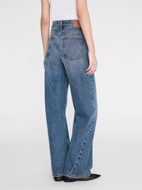ANINE BING Brie Jean 33" - Cabana Blue