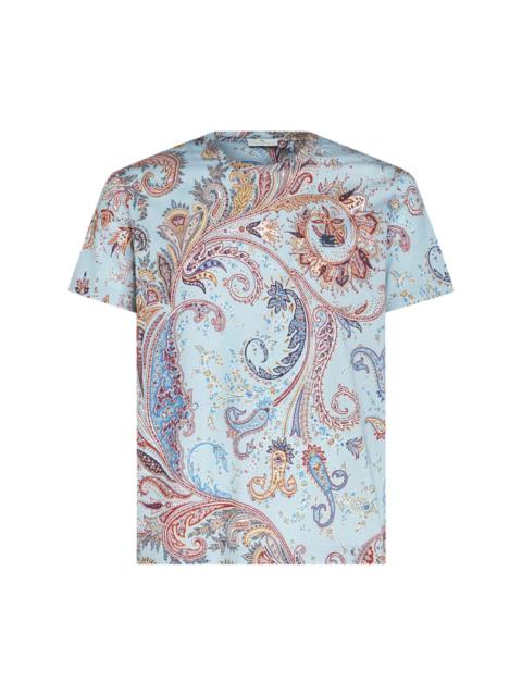 Etro paisley-print cotton T-shirt