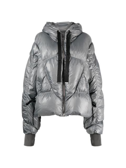 Khrisjoy Iconic metallic-effect padded jacket