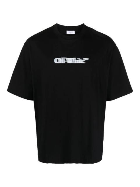 Off-White Blurred Logo T-Shirt "Black / White" OMAA120F23JER0021001