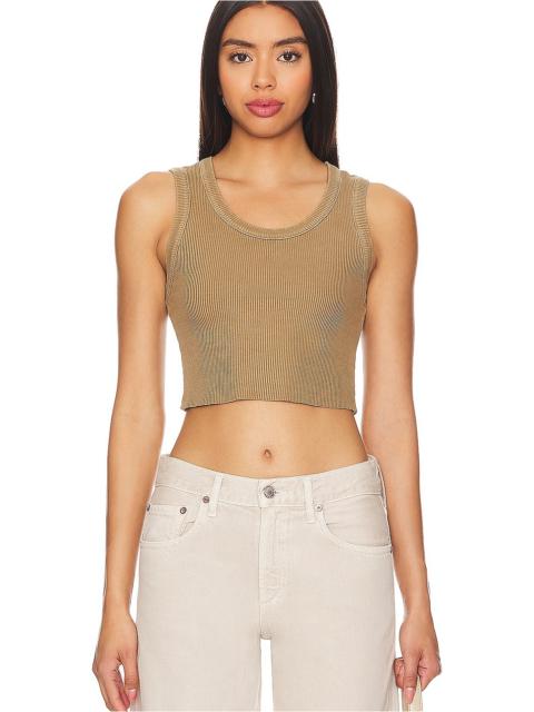 AGOLDE Cropped Poppy Tank