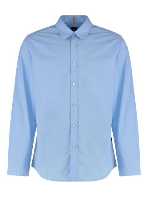 BOSS button-fastening shirt
