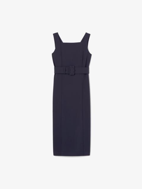 M.M.LaFleur Carmela Longline Dress - Everyday Crepe with Topstitch