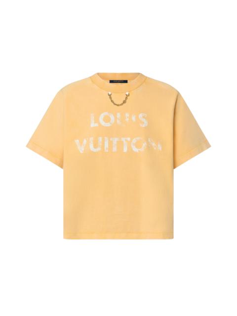 Louis Vuitton Vintage-Effect Louis Vuitton Crop Top
