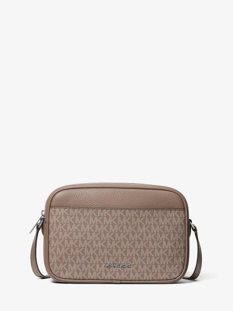 MICHAEL KORS Jet Set Travel Large Signature Logo Camera Crossbody Bag