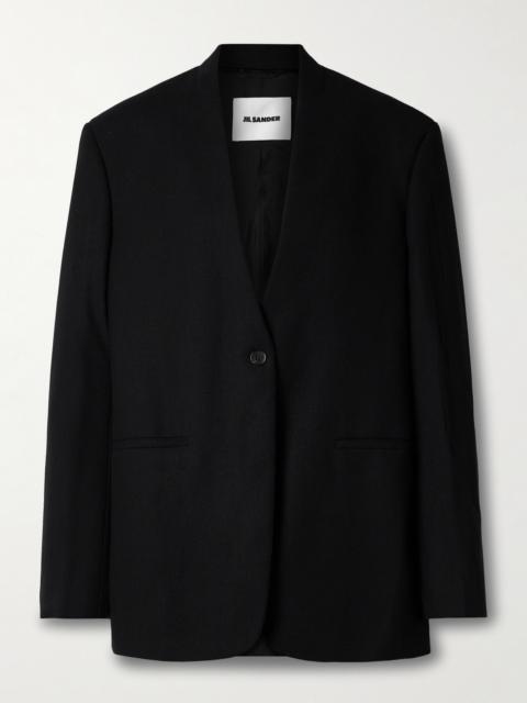 Jil Sander Wool-crepe Blazer