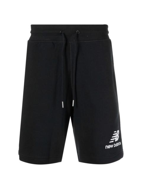 New Balance logo-print drawstring shorts