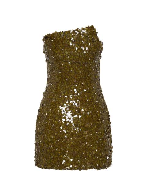 RACHEL GILBERT Karter strapless sequin-embellished mini dress