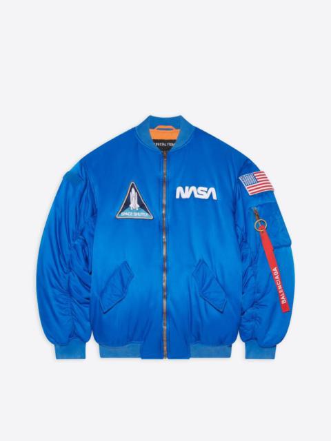 Space Bomber in Blue