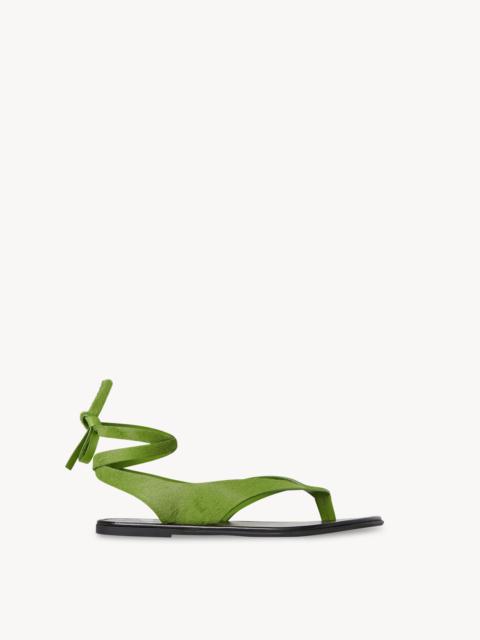 The Row Beach Sandal in Pony