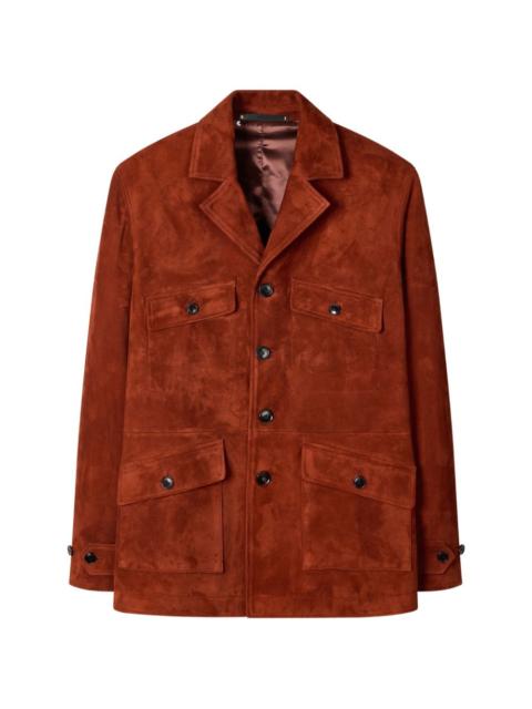 Paul Smith buttoned suede shirt jacket